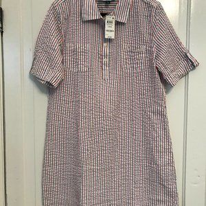 NWT Karen Scott Seersucker dress